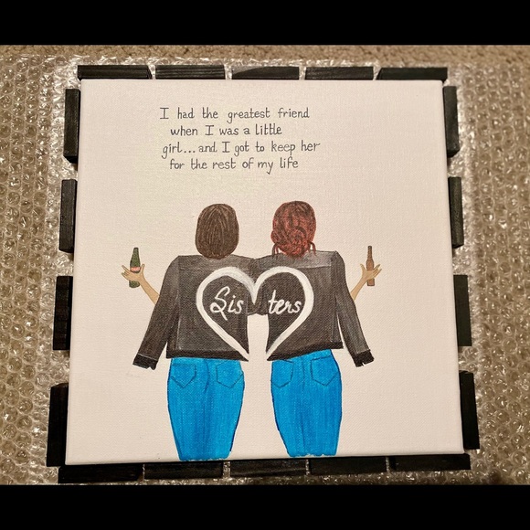 Sister's love painting